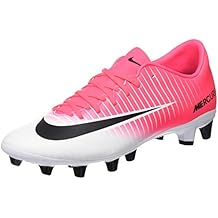 botas de futbol rosas