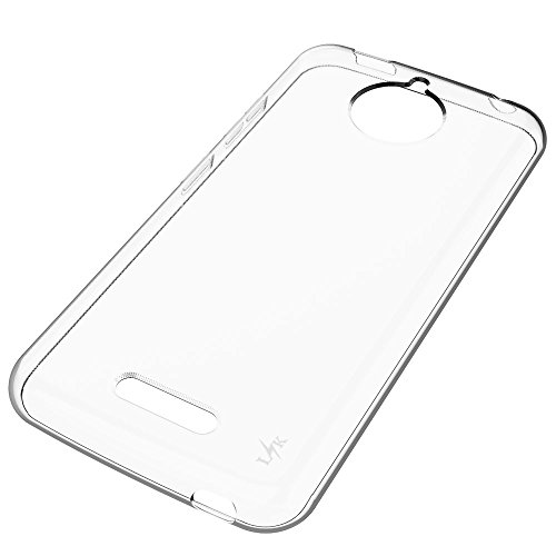 LK Moto C Plus Funda  Carcasa Cubierta TPU Silicona Goma Suave Case Cover Ultra Fino Anti-Ara  azos - Clara