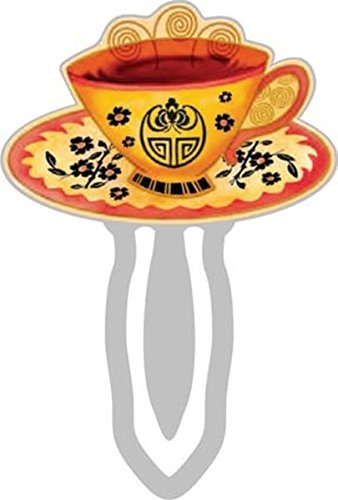 Preisvergleich Produktbild Metal Mark - Teetasse: Metall-Lesezeichen in Emaille-Optik