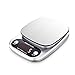 Produktbild Benfa Küchen-Skala, Die Elektronische Präzision 0.1G Digital-Haushalts-Wiegenden Ministahl-Ultra Dünnen Entwurfs-Silber Wiegt,10KG