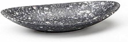 Daeou Frosted marble shaped boat shaped treasure plate hotel dishes barbecue sushi plate