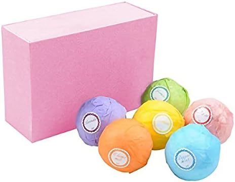 Bath Bombs Gift Set Natural Essential Oil Handmade Spa Bomb Organic, Natural Ingredients, Shea Butter for Sensitive Skin Gifts for Girls, Kids, Women, Men, Boys, Valentine's Dayility, Birthday, Anniversary