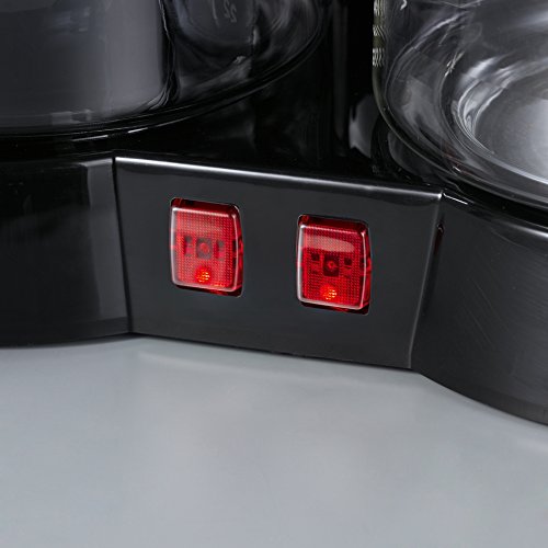 Severin KA 5802 Duo-Kaffeeautomat inklusive Teefilter, schwarz - 2
