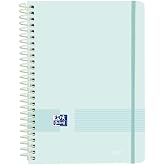 Oxford Live &amp; Go 2027 Week to View A5 Plastic Cover with Spiral Bound | Spanish Pastel Blue