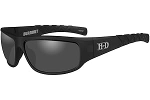 Harley-Davidson Wiley X Burnout Silver Flash Motorrad Brille