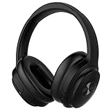cowin SE7 Casque Bluetooth 5.0 Réduction de Bruit Active sans Fil Micro Intégré/Aptx Casque Pliable 30 Heures d'Autonomie pour Le Travail/Le Voyage (Noir)