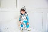 Vaenait Baby 80-110 Jungen Ultrasoft Mikrofaser Schlafsack dicke Decke fuer Winter Microfiber Papa Dino - 9