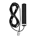 Produktbild GLOGLOW Radio Antenne, ABS 30MHz -1200MHz Breitband-Scanner Mobile Glashalterung mit BNC FM-Gummi-Stecker