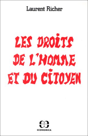 Les droits de l'homme et du citoyen