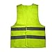 Produktbild CamKpell High Visibility Reflektierende Fluoreszierende Weste Outdoor-Sicherheit Kleidung Laufwettbewerb Weste Sicheres Licht-Reflektierende Lüften Weste