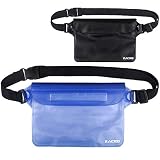 MATERIAL DE ALTA CALIDAD: Bolsa Estanca toma el material de PVC durable y suave con la densidad altísima. No es fácil de deformar, y protege sus pertenencias herméticamente y de forma segura.