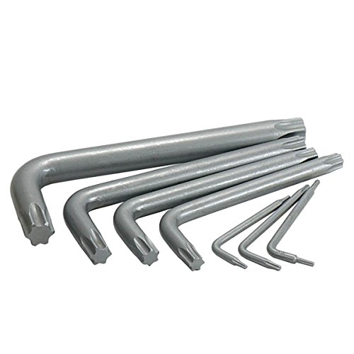 S&R TORX Winkelschlüsselsatz, 15-tlg., Extra Belastbar TX6-TX60 in praktischem Klapphalter. - 3