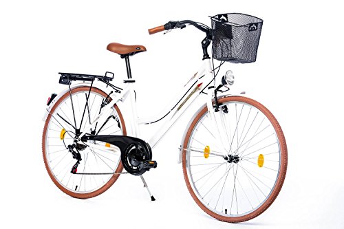 Leader Elysee Comfort 28 Zoll Citybike Damen Weiß (2017) - 2