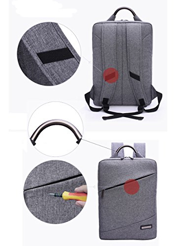 ACMEDE Laptop Rucksack Schulrucksack bis zu 17 Zoll Notebook Computer für Outdoor Reisen Wandern Geschäftreise - 7