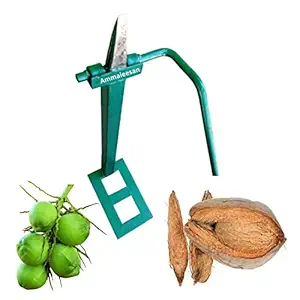 Ammaieesan Coconut Remover Tool Peeler Shell Remover (Naral Solni) Manual coconet . Broken. Cutting. Machine