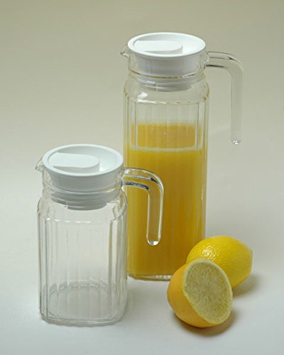 Arcoroc Quadro Kühlschrankkrug mit Deckel 1,7l, 1 Stück - 2