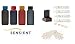 Produktbild Nachfüllset - 4 x 100 ml SENSIENT Nachfülltinte für HP 301 Patronen // Je 100 ml Markentinte B, C, M, Y Im Set mit 4 Spritzen, 4 Kanülen, 2 Latex-Handschuhen plus Luftabzugsadapter und Befüllanleitung. Für HP 301 black, HP 301 black XL, HP 301 color, HP 301 color XL