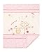 Forever Friends 'beautiful' by izziwotnot Cot/cot bed Quilt for baby girls nursery - Pink