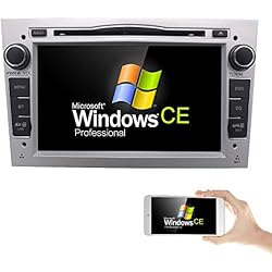 hizpo 7 pulgadas Car Audio Estéreo En Dash Doble Din para Opel Vauxhall CORSA Vectra Astra apoyo reproductor de DVD de navegación GPS Bluetooth Radio de coche USB SD + Mapa Tarjeta Cámara