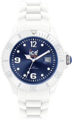 Ice-Watch Armbanduhr Ice-White Unisex wei/blau SI.WB.U.S.10