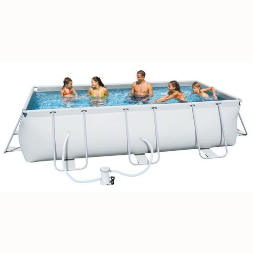 Kit De 4 Enjoliveurs De Margelles Ubbink Aludr Pour Piscine Hors Sol Bois Rectangulaire