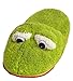 Produktbild Hausschuhe Frosch, grün, Größe L = 41-43, Pantoffeln, Puschen