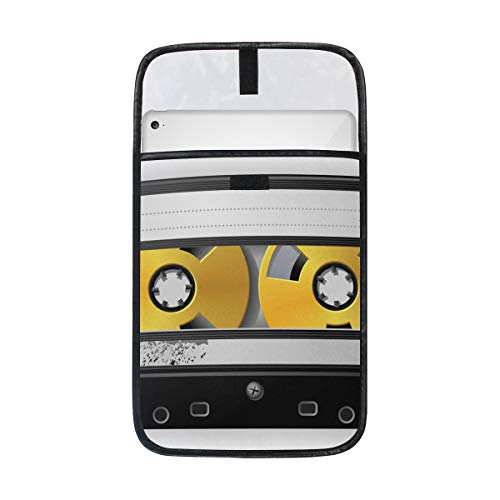 Bennigiry Retro Audio Cassette Music iPad Protective Case Storage Carrying Laptop Tablet Sleeve Case, Compatible with Apple 12/12.9 Inch iPad Pro Tablet