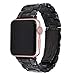 Produktbild Für Apple Watch Series 4 Armband 44mm,Colorful Luxus-Kristallharz iWatch Straps Ersatzband Uhrenarmband Wristband Zubehör für Apple Watch Serie 4 44mm