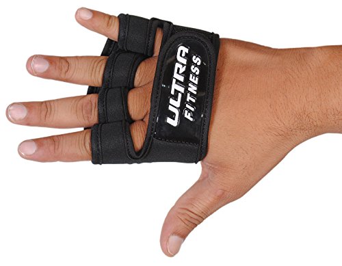 Ultra Fitness Neopren-Handschuhe, Gel gepolstert, Gewichtheben, Bodybuilding, Training, Fitnessstudio, CrossFit, Gewichtheben, Fitness & Cross-Training - 2