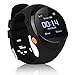 Price comparison product image Dax-Hub GPS Tracker Tracer Smartwatch For Kids Children Old People Elders & Elderly; A-GPS Locator SOS Emergency; Push Smart Watch Alarm Clock Support SMS (Black)