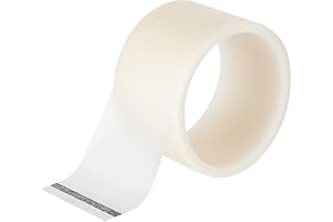 BENECREAT 18 m, transparent bokreparationstejp, 50 mm bred, 50 mm bred, reparationstejp för arkivbok reparation av bokbindnin