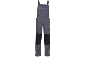 Planam Herren Canvas 320 Herren Latzhose Latzhose Canvas 320" Größe 50 in kornblau (1er Pack)