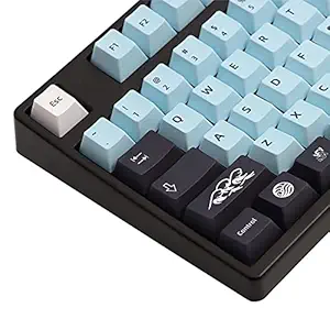 MAXBELL DIY Decorative PBT 135 Keys Keycaps Cherry Profile for Mechanical Keyboard