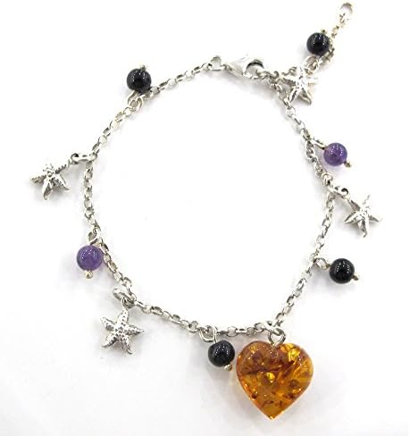 Irresistible Jewelry: Charming Bracelet Amber And Silver Solys "
