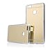 Produktbild Handy Silikon Hülle TPU Back Case Schutzhülle transparent "Mirror gold" für "Huawei P9 Lite" Cover Schale Tasche Bumper
