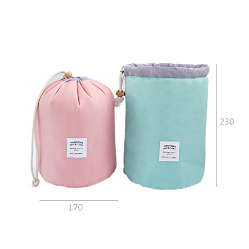 Reise-Fass-Kosmetiktasche Multifunktion-kosmetisch-Tasche-Toilettenartikel-Aktentasche - 4