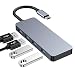 Produktbild Ray Cue USB 3.0 Hub Ultra Slim Extra Leicht aus Aluminium 4 Port USB Hub kompatibel mit MacBook und Viele Weitere Geräte