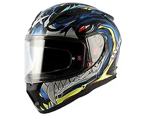 Axor Street Okami Black Blue Helmet-M