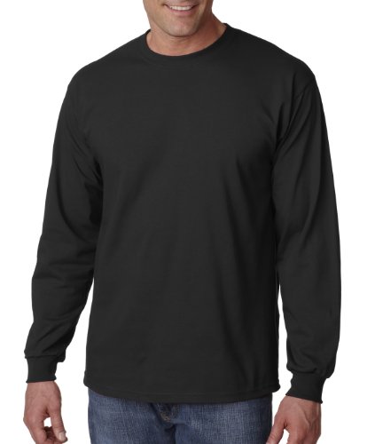 Preisvergleich Produktbild Gildan Ultra Cotton 6 oz. Long-Sleeve T-Shirt, 5XL, BLACK