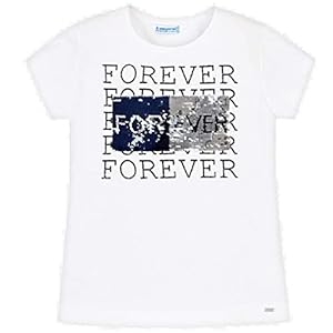 Mayoral Camiseta Manga Corta Lentejuelas