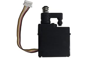 Ahvqevn 5 DräHte Servo Gear Ersatzteil für XLH 1/16 9130/9136/9137 -ZJ04 Offroad RC Car Servo Gear, Schwarz, 396562