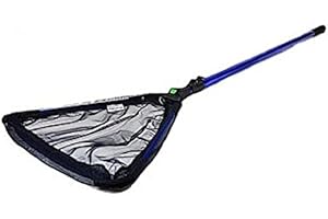 POND H2O Collapse Telescopic Skimmer Pond Net, Ideal for Skimming Debris & Leaves, Water Garden Koi Fish Pond Maintenance Net
