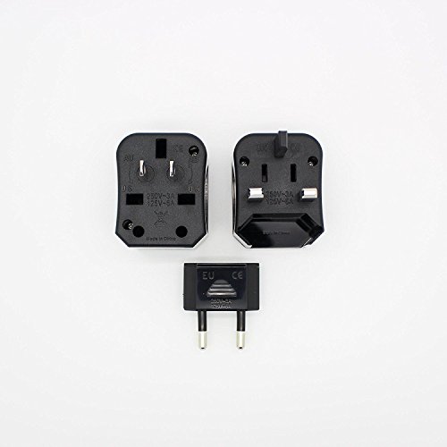 VPOWER HDMI auf VGA Kabel Adapter 1080P HDTV Aktiv Audio Übertragung Konverterkabel unterstützt für PC Laptop , Chromebook, Raspberry Pi, Macbook, Apple TV Schwarz (Universal Reiseadapter) - 4
