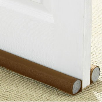 Burlete para puertas, ajustable, doble