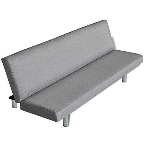 vidaXL Sofa Bettsofa Stoffsofa Schlafsofa Loungesofa Couch Bett Sofabett verstellbar - 5