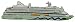 Produktbild Schiffsmodell Aidaaura Miniatur Boot Schiff AIDA Aura