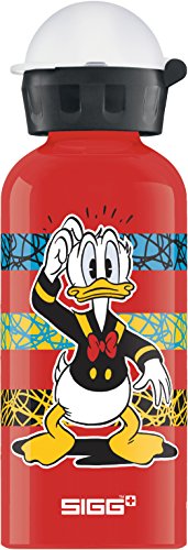 Sigg Donald, Borraccia d'Acqua Bambina, Rosso, 0.4 L