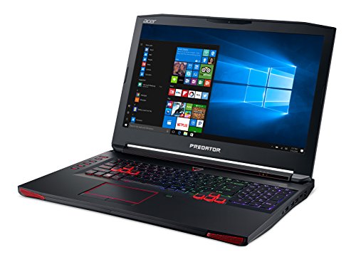 Acer Predator 17 Gaming Laptop  Core i7  GeForce GTX 1070  17 3  Full HD G-SYNC  16GB DDR4  256GB SSD  1TB HDD  G9-793-79V5