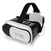 Produktbild Rusty Bob - 3D vr brille virtual virtuelle reality für iphone 5 6S 6 SE 7 Plus Apple iOS / Android Sony xperia z (4"- 6,3" Zoll) Head-Set Box vr headset videobrille Weiß