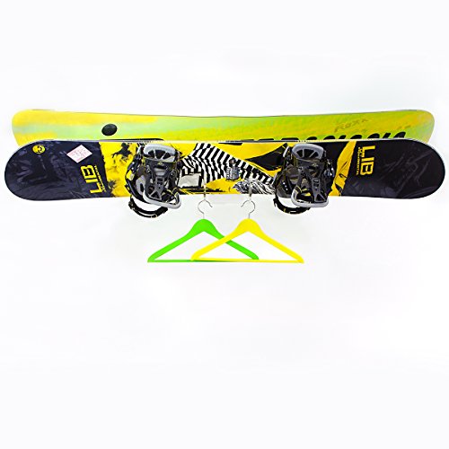 Wandkings BOARDPOD TWIN, 2-fach Wandhalter für 2 Wakeboards, Kiteboards, Snowboards, Longboards, Skateboards, Wakeskates, Skimboards, Board Rack Wandhalterung - 5